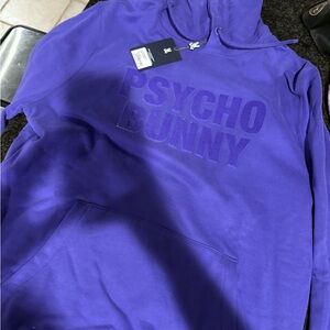 Psycho Bunny Vibrant Purple Men's Hoodie